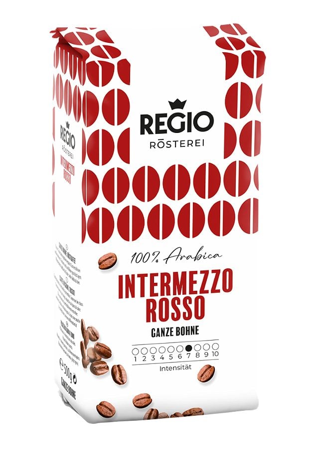 REGIO Intermezzo Rosso ganze Bohne 500 G