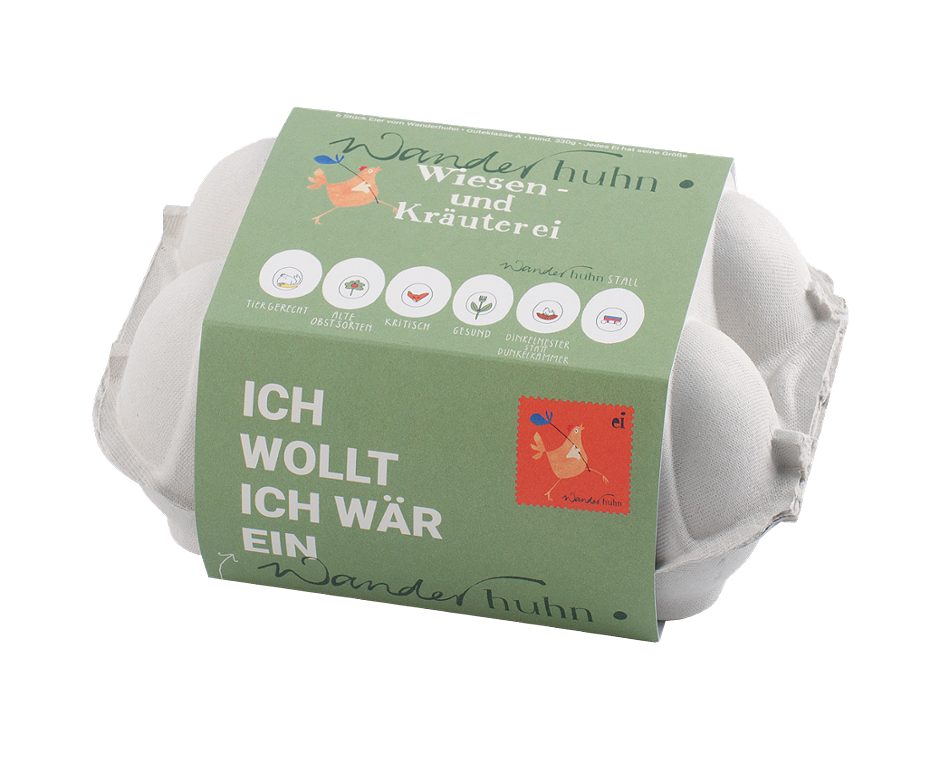 Wallner Wiesen- und Kräuterei mobile Freilandhaltung 6 Stück 6 STK
