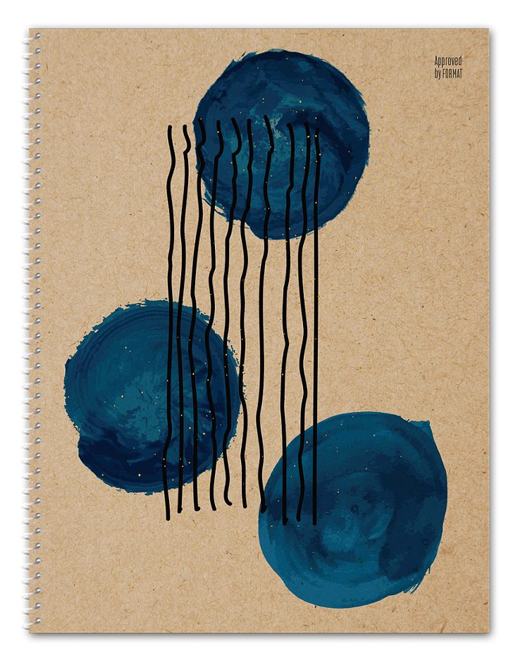 Ursus Collegeblock A5, 120 Blatt, Dotted