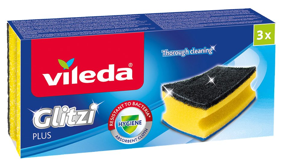 Vileda Glitzi Plus Topfreiniger 3 Stück