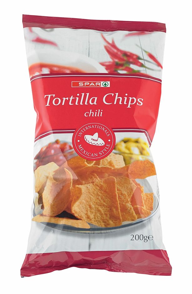 SPAR Tortilla Chips Chili 200 G
