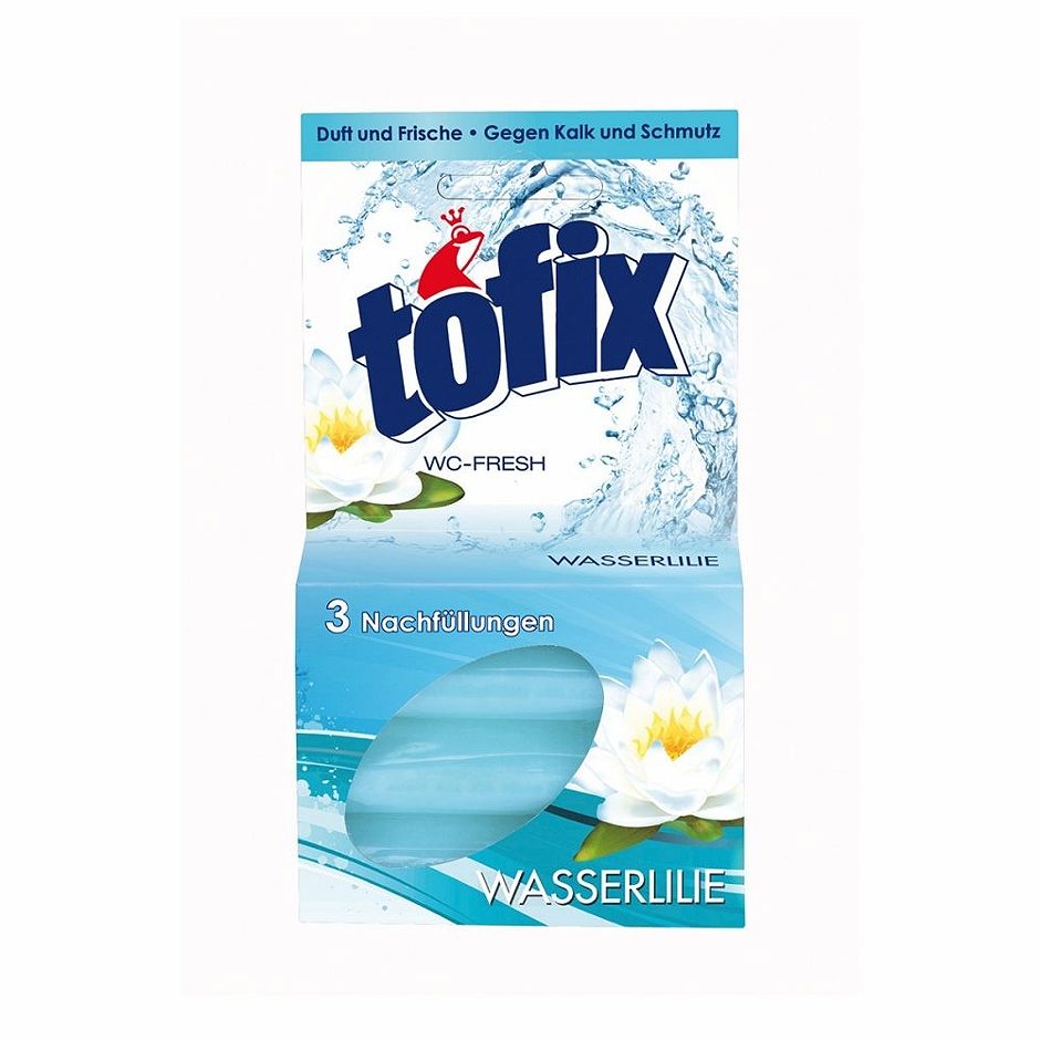 Tofix WC-fresh WC-Nachfüllsteine Wasserlilie 3 Stück