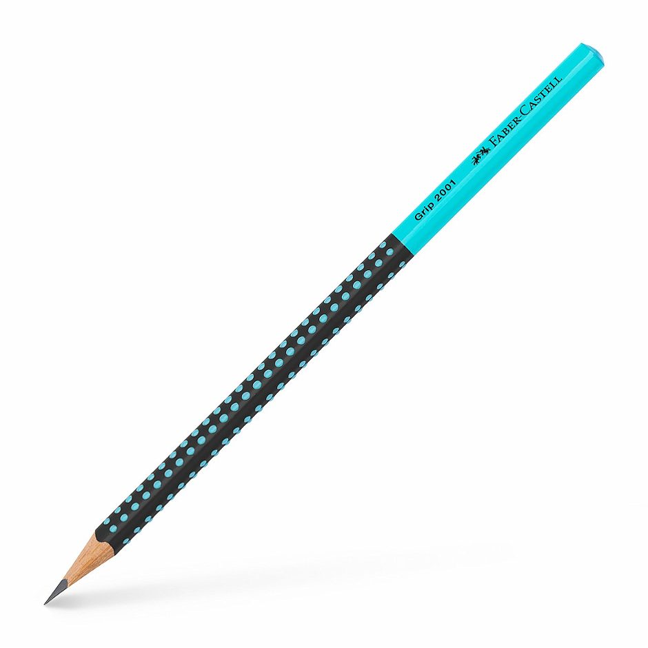 Faber Castell Bleistift Grip Two Tone schwarz/türkis