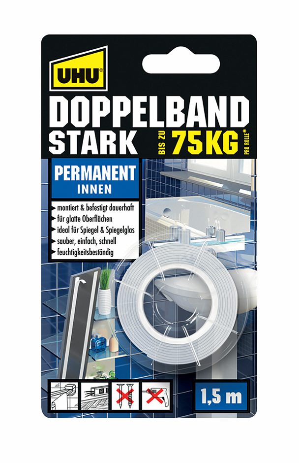 UHU Doppelband Stark 1,5m