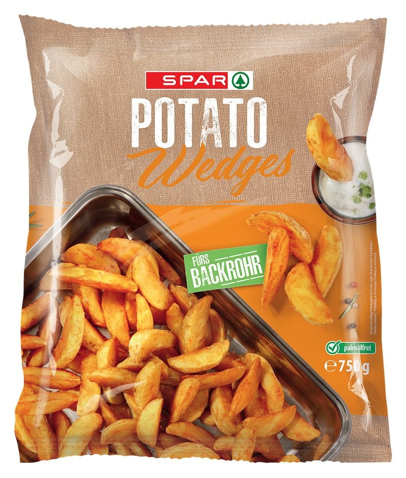 SPAR Potato Wedges spicy 750 G