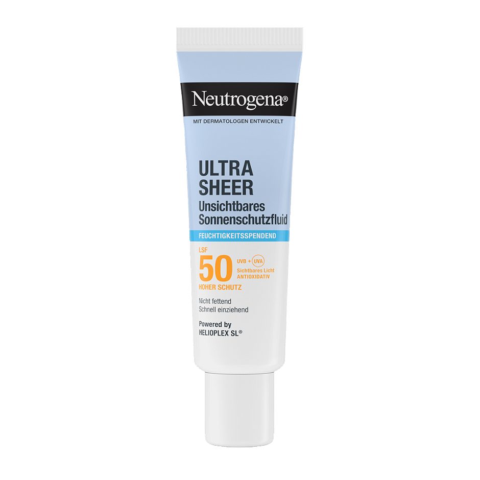 Neutrogena Ultra Sheer Unsichtbares Sonnenschutzfluid feuchtigkeitsspendend / LSF50 50 ml