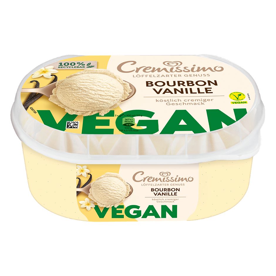 Eskimo Cremissimo Spezialitäten Bourbon Vanille Vegan 0,825 L