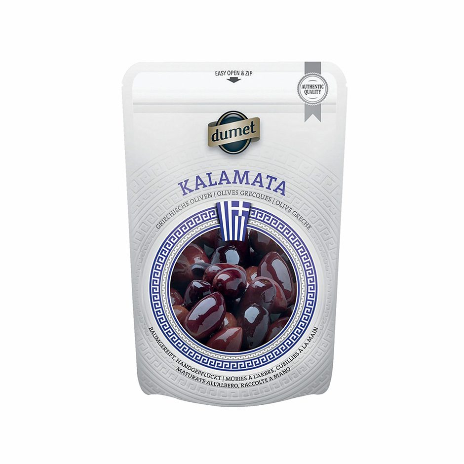 Dumet Kalamata Oliven schwarz 200 G
