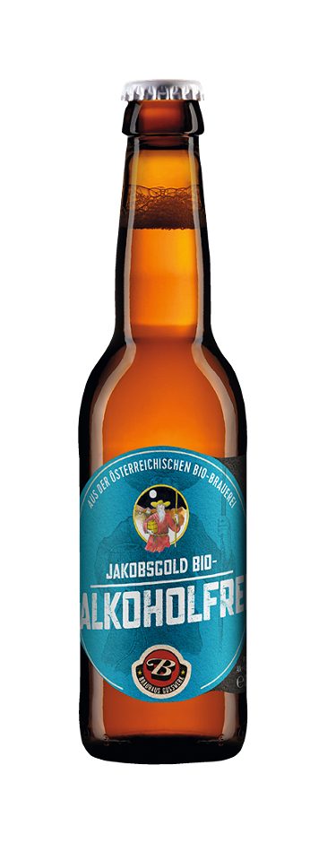 Brauhaus Gusswerk Jakobsgold Bio Alkoholfrei 330 ML EINWEG ohne Pfand