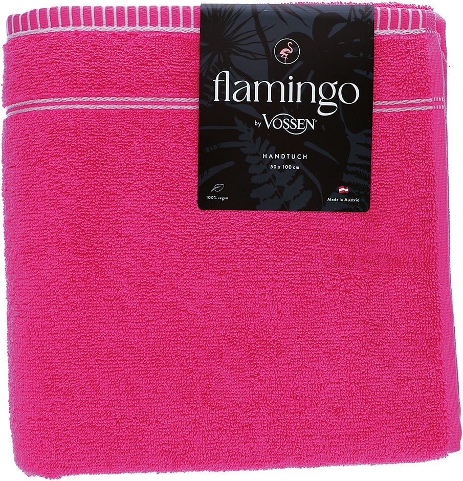 Flamingo by Vossen Handtuch prim rose 50x100cm