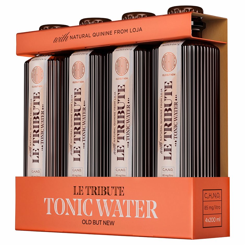 Le Tribute Tonic Water 4x0,2l 0,8 L EINWEG ohne Pfand