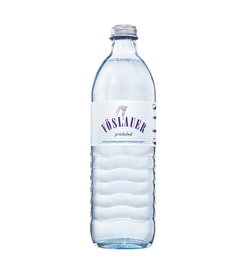 Vöslauer Mineralwasser prickelnd 0,5 L MEHRWEG