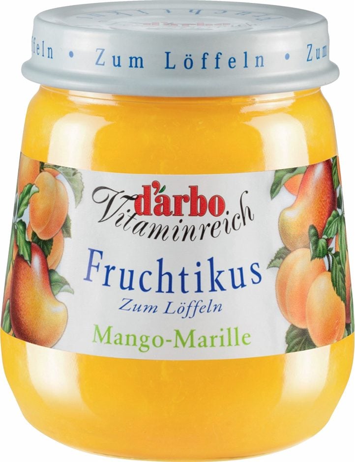 Darbo Vitaminreich Fruchtikus Mango-Marille 125 G