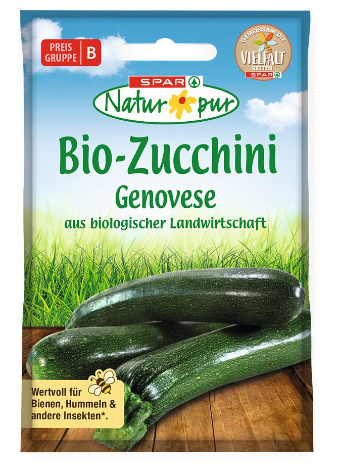 SPAR Natur*pur Saatgut Bio-Zucchini – Genovese
