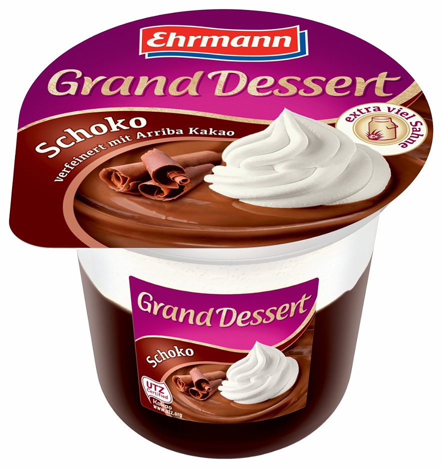 Ehrmann Grand Dessert Schoko 190 G