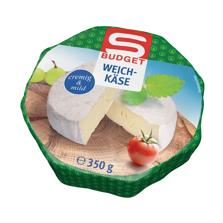 S-BUDGET Weichkäse cremig & mild 350 G