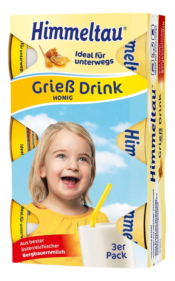 Himmeltau Grieß Drink Honig 3x135ml 405 ML