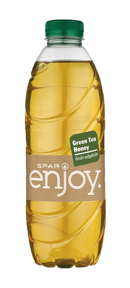 SPAR enjoy Green Tea Honey 1 L EINWEG mit Pfand