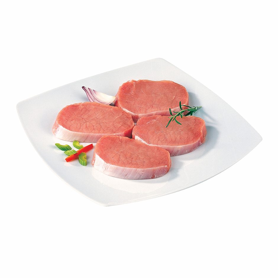 SPAR Natur*pur Bio-Schweine-Karreesteak 1 KG