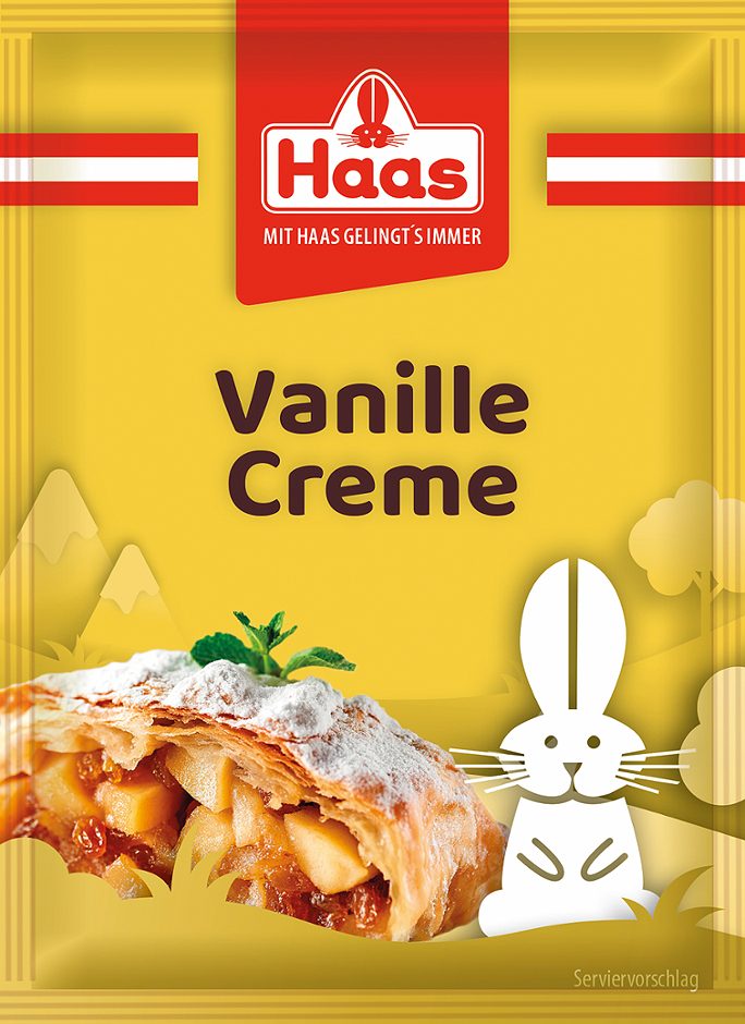 Haas Dessert Vanillecreme 3x15g 40 G