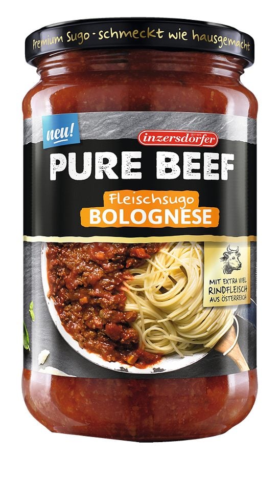 Inzersdorfer Pure Beef Sugo Bolognese 400 G