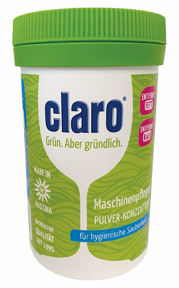 Claro Maschinenpfleger für hygienische Sauberkeit 160g