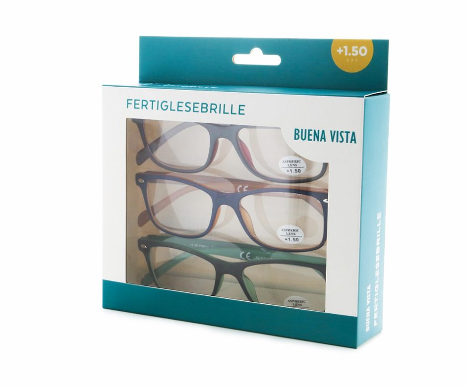 Lesehilfe 3er SET +1,5 Lesebrille Dioptrien