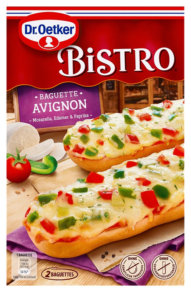 Dr. Oetker Bistro Baguette Avignon 2 Stück 250 G
