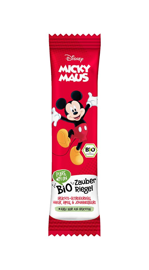 Pure & Fun Bio Zauber Riegel Micky Hafer Apfel Johannisbeere 25 G
