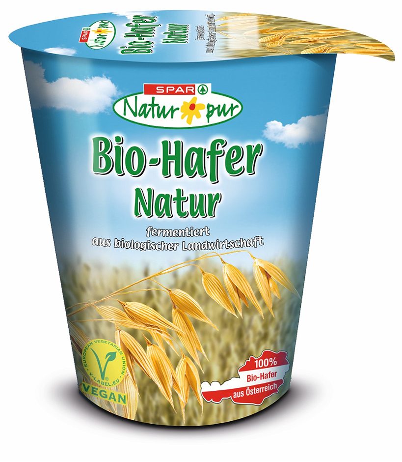 SPAR Natur*pur Bio-Hafer Natur fermentiert 400 G