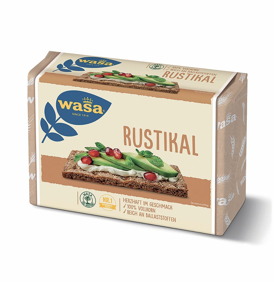 Wasa Knäckebrot Rustikal 275 G