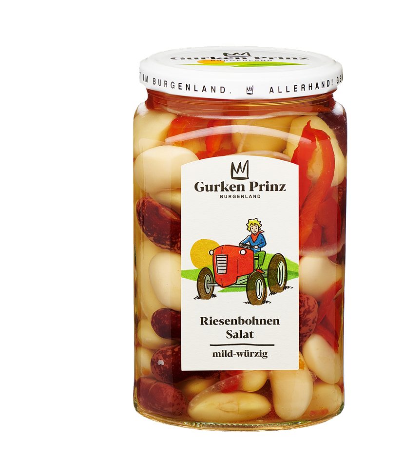 Gurkenprinz Riesenbohnen-Salat 650 G