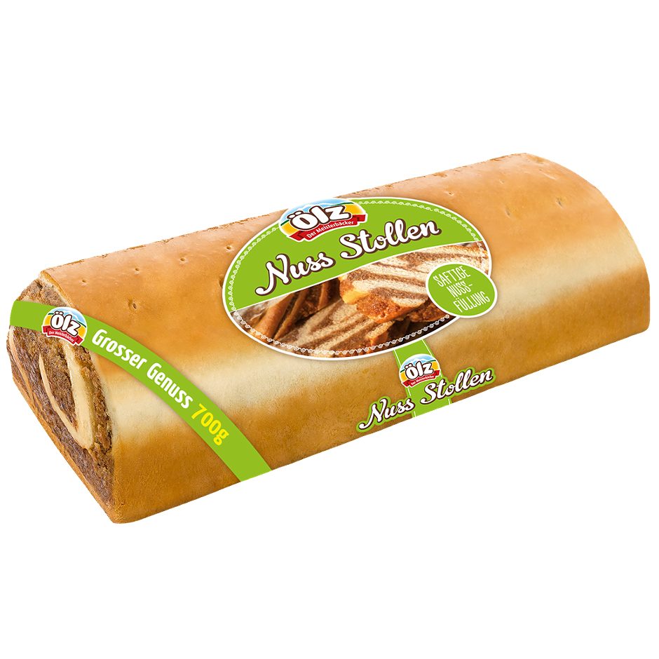 Ölz Nuss-Stollen gerollt 700 G