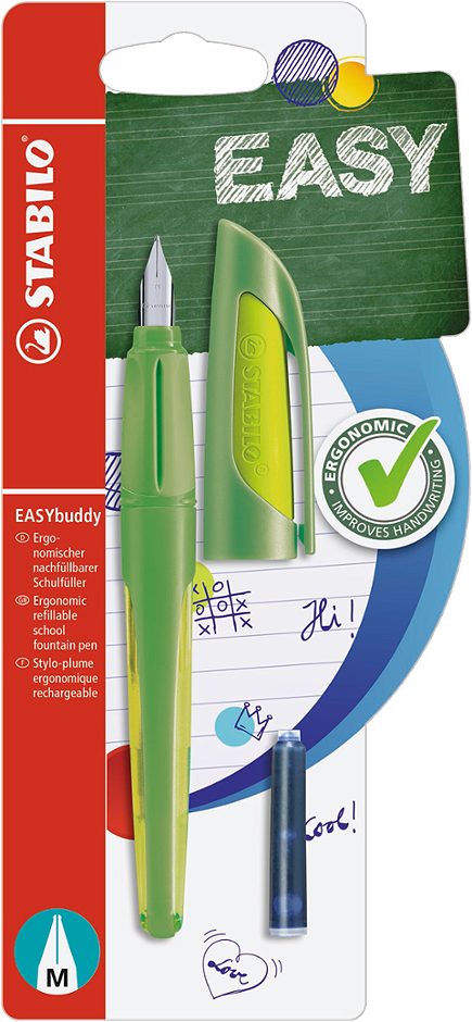 STABILO Füllfeder Easy Buddy limette