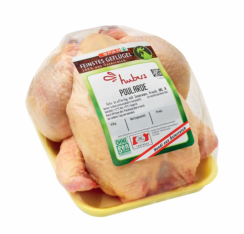 SPAR Feinstes Geflügel Poularde 1 KG