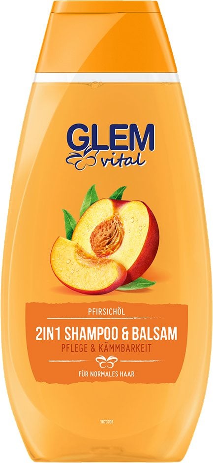 Glem Vital 2in1 Shampoo & Balsam Pfirsichöl 350ml
