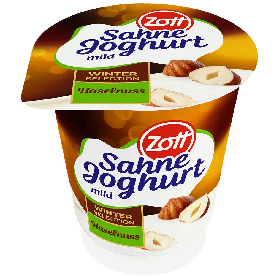 Zott Sahne-Joghurt Haselnuss 140 G