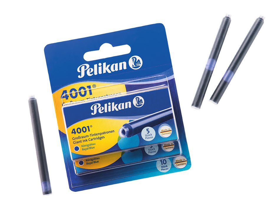 Pelikan Großraum-Tintenpatronen 4001 Königsblau 10 Stück