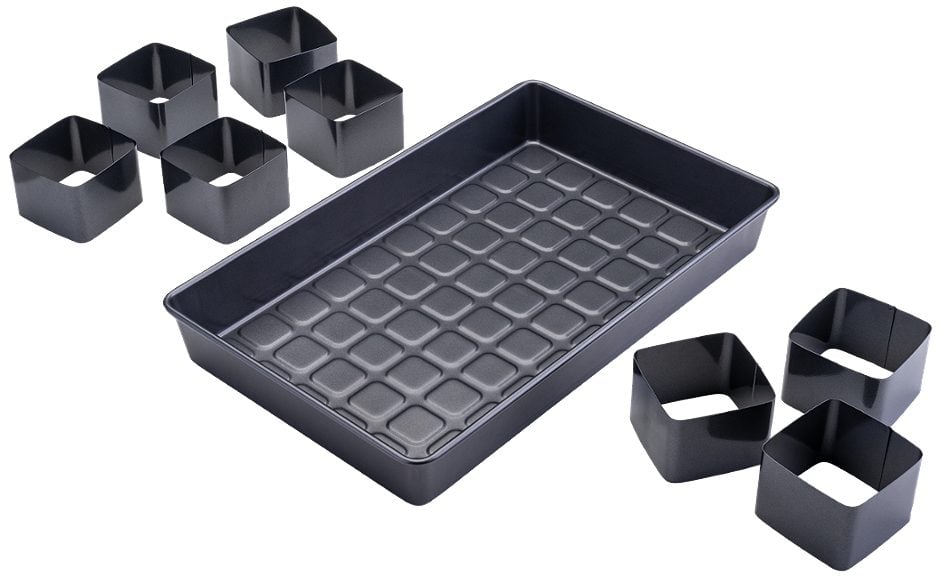Zenker Zahlen- Buchstabenkuchen Set 9tlg.
