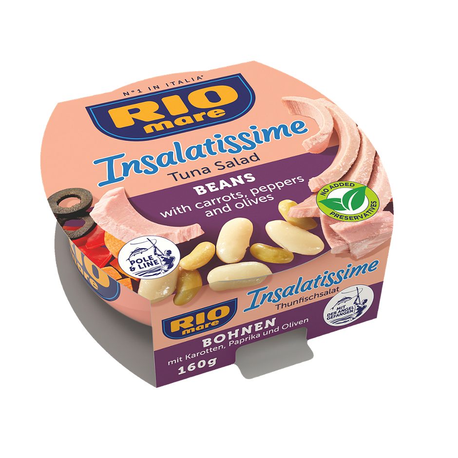 Rio Mare Insalatissime Insalatissime Bohnen und Thunfisch 160 G