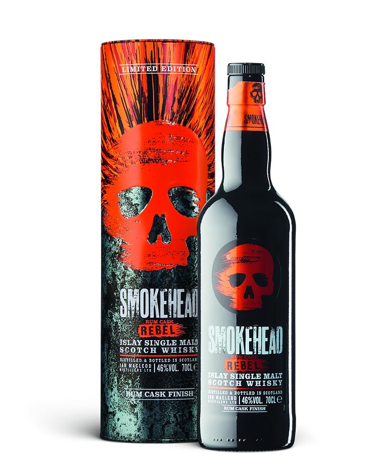 Smokehead Rum Cask Rebel Islay Single Malt Whisky 0,7 L
