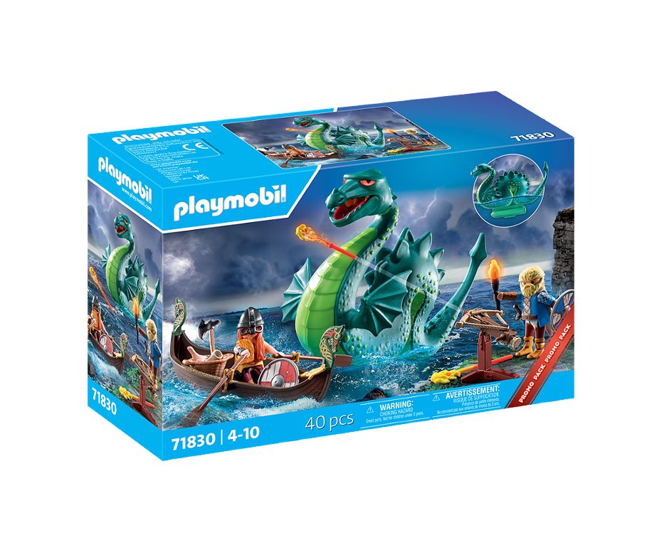 Playmobil Wikinger mit Ungeheuer 71830