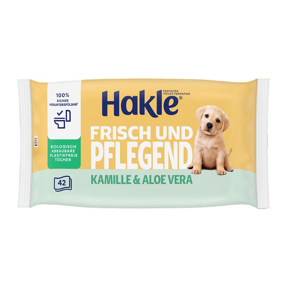 Hakle Feuchtes Toilettenpapier Pflegende Sauberkeit 42 Stück