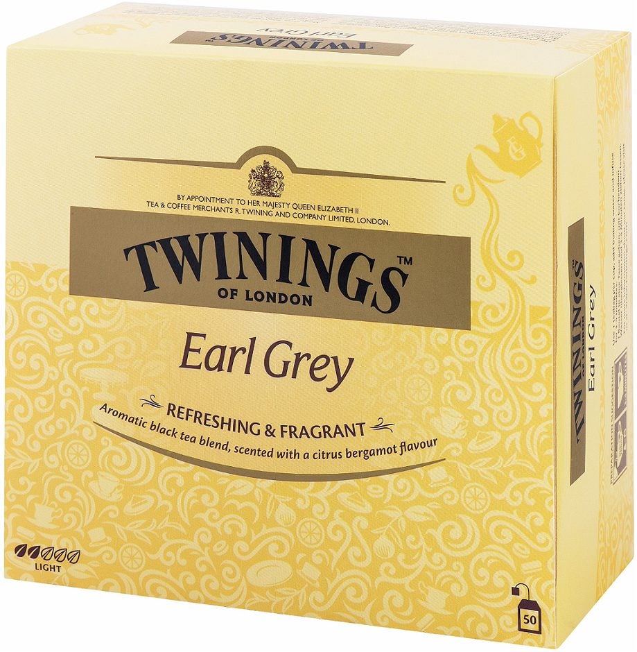 Twinings Schwarztee Earl Grey 50 Teebeutel