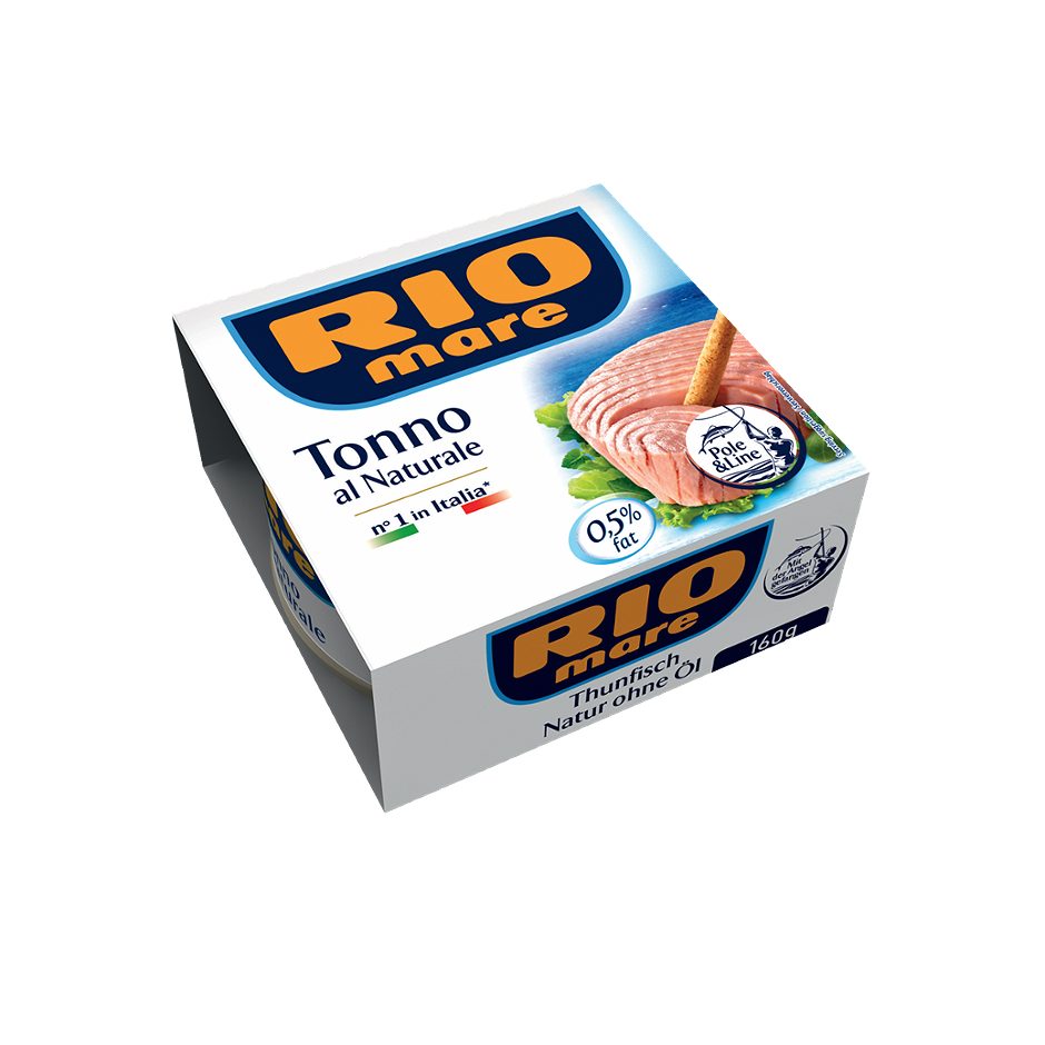 Rio Mare Thunfisch natur, ohne Öl 160 G