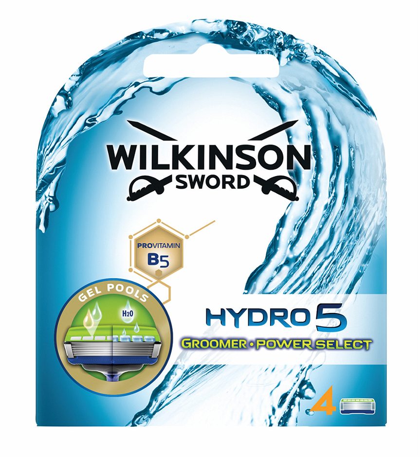 Wilkinson Hydro5 Rasierklingen Groomer / Power Select 4 Stück