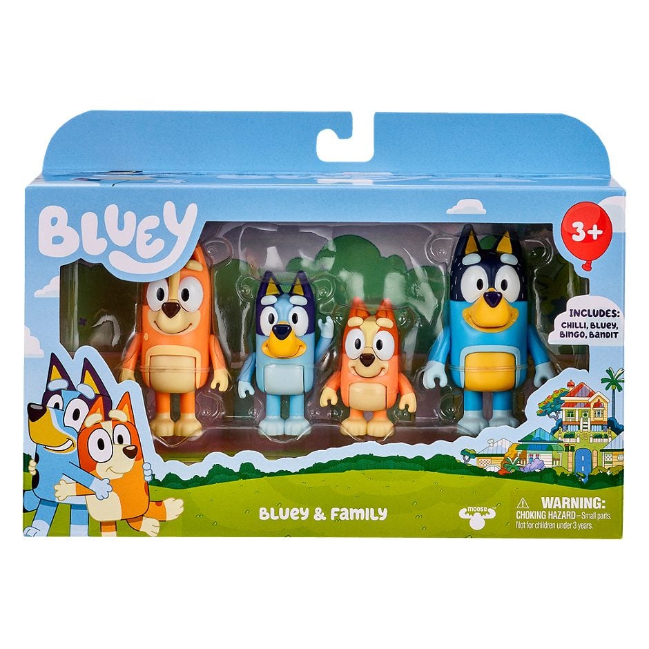 Bluey Family Figuren Pack