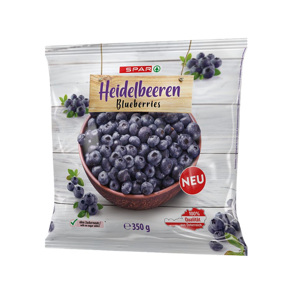 SPAR Heidelbeeren 350 G