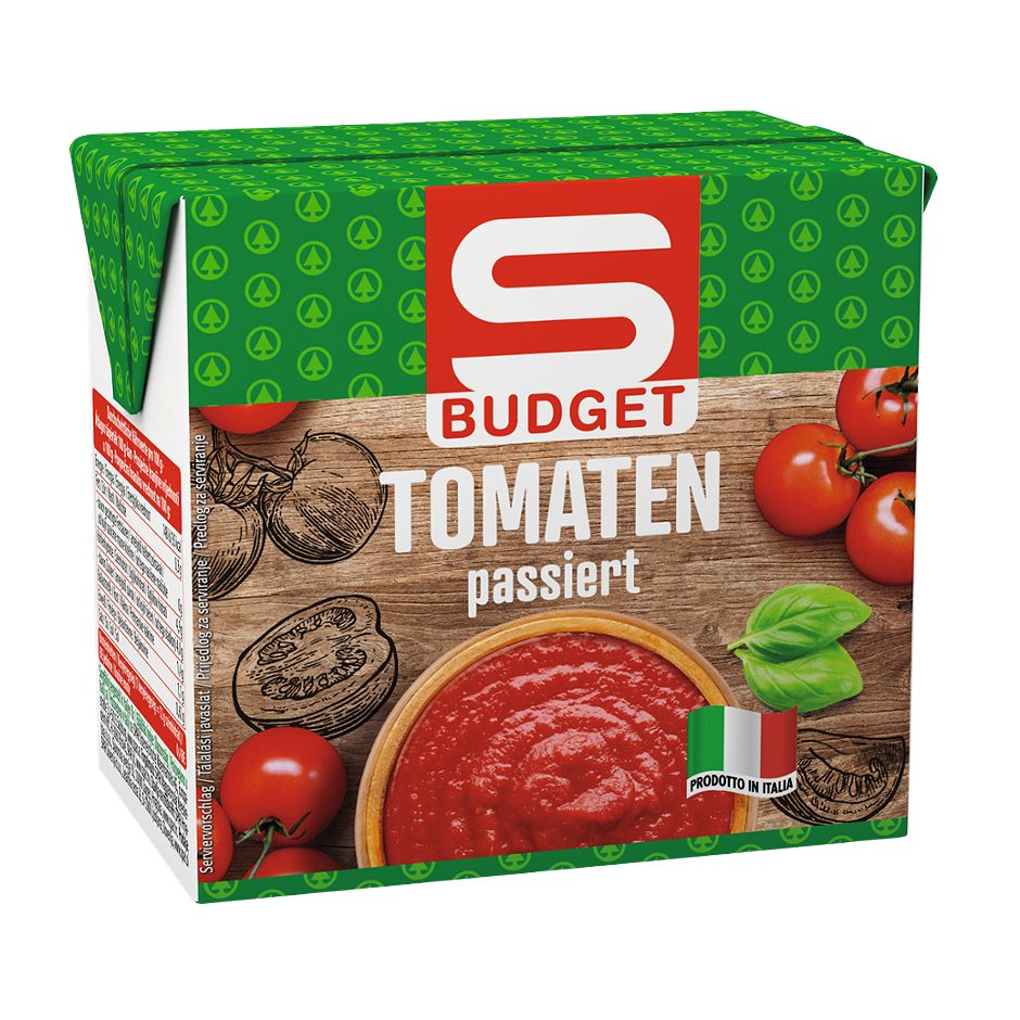 S-BUDGET Passierte Tomaten 500 G