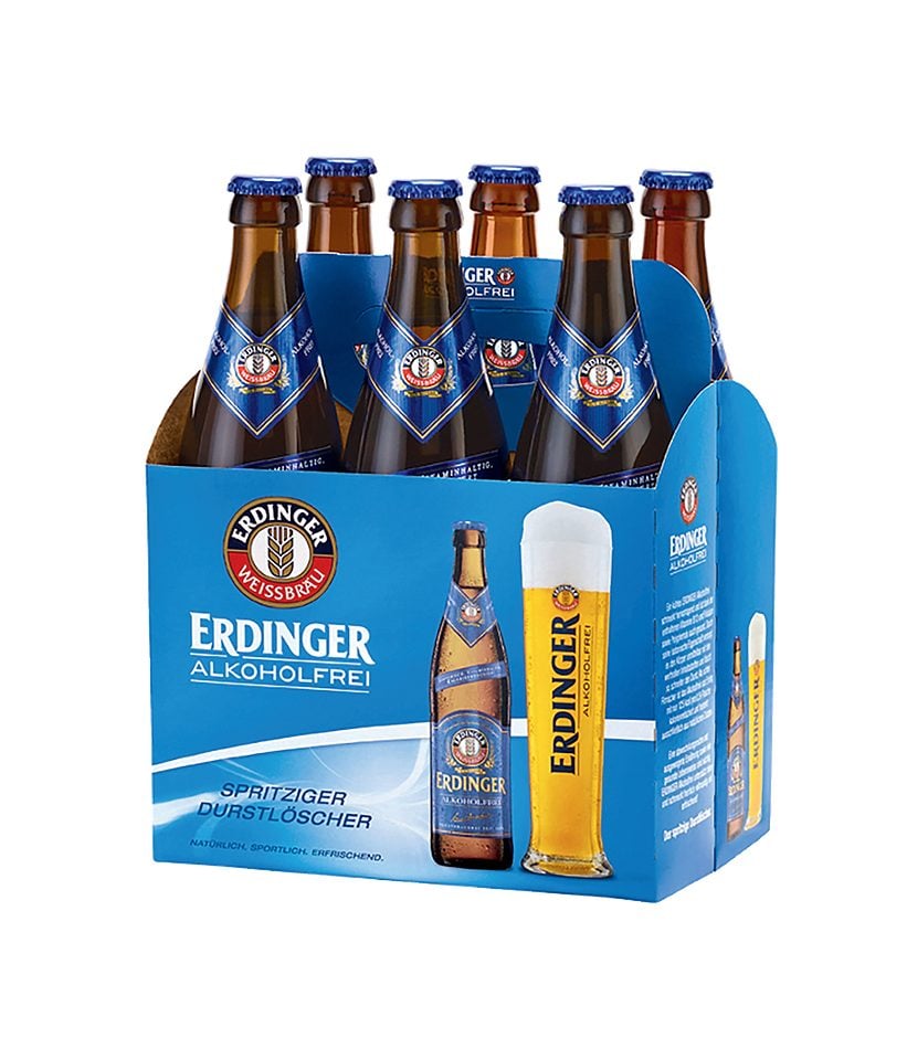 Erdinger Weißbier Alkoholfrei 6x0,5l 3.000 ML MEHRWEG